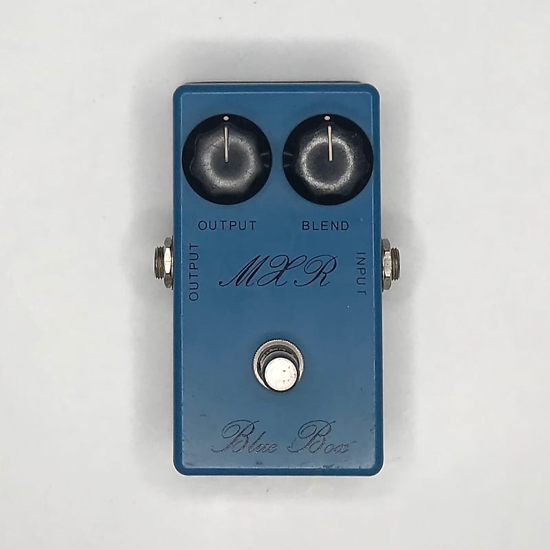 MXR MX-103 Script Blue Box 1975 - 1984 image 1
