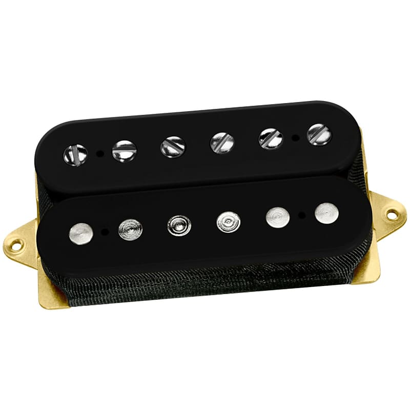 NEW DiMarzio DP155 The Tone Zone Guitar Humbucker F-Spaced - BLACK image 1