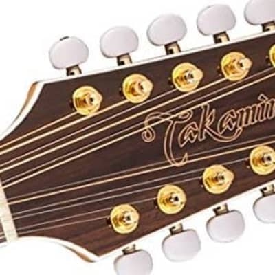 Takamine GJ72CE 12-String Acoustic-Electric Guitar - Natural image 3