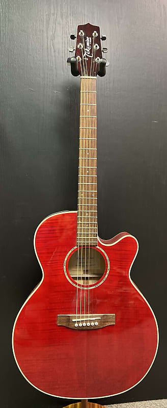 Takamine EG440C Electric/Acoustic 2010s - Red CATCH ME in 2022