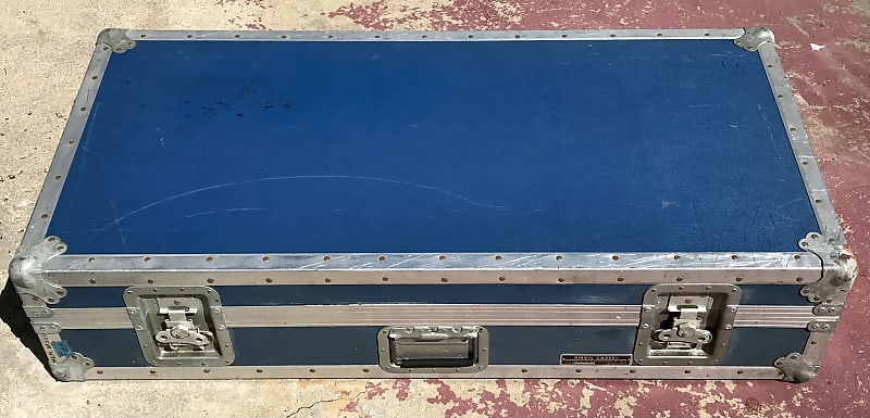 1986 Anvil ATA Flight Case for Moog Memorymoog Plus, Blue image 1