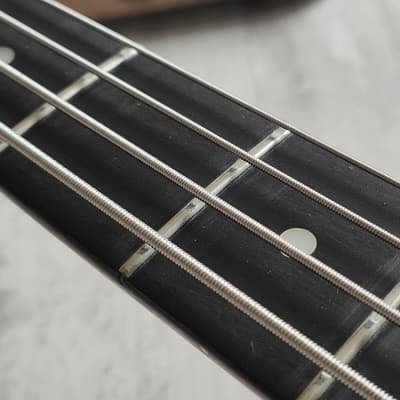 1980's Moon Japan Custom Order Jazz Bass (Transparent Red) image 10