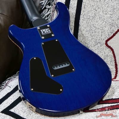 Paul Reed Smith PRS Wild West Guitars Special Run CE 24 Painted Black Neck 57/08 Covered Pickups Faded Grey Black Blue Burst 7.50 LBS image 9