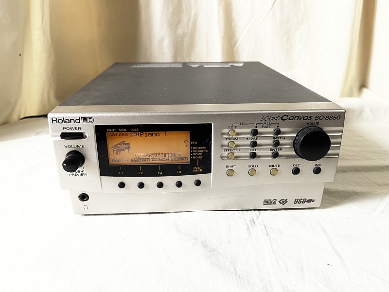 Roland SC-8850 SC8850 SOUND Canvas General MIDI sound modules
