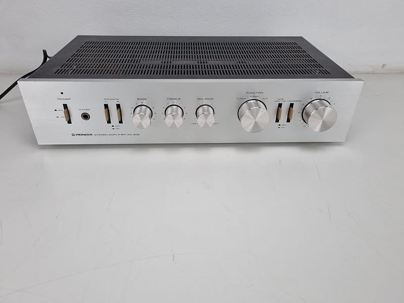 Pioneer SA 408 - Stereo Amplifier - Fully Working - 20 watt into 8 ohm  			