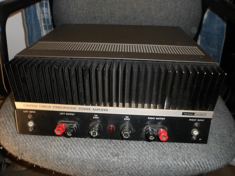 Harman Kardon CITATION TWELVE STEREOPHONIC POWER AMPLIFIER  			