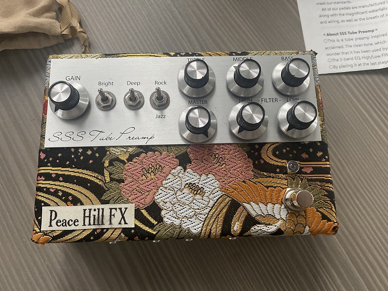 Peace Hill FX SSS Tube Preamp Dumble style jazz/ rock 2022 Multi