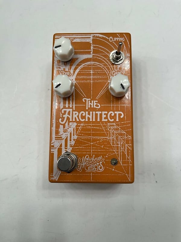 Matthews Effects The Architect V1 Foundational Overdrive Boost Effect Pedal image 1