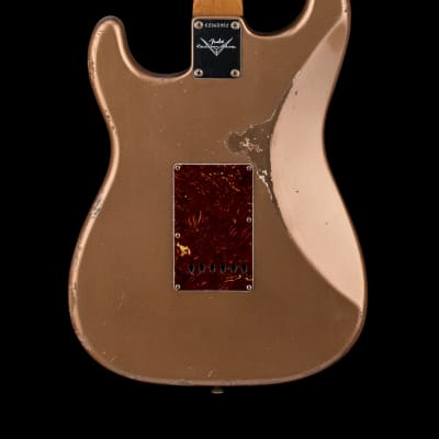 Fender Custom Shop Austin Macnutt Masterbuilt Empire 67 Stratocaster Relic - Firemist Gold #65952 image 2