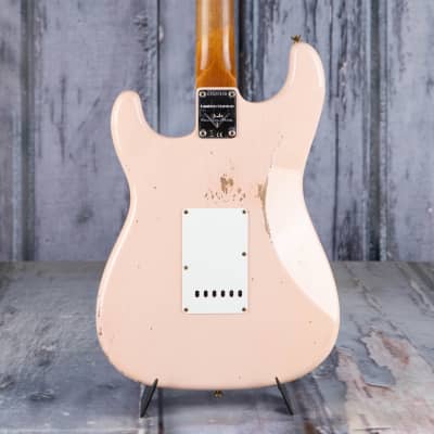 Fender Custom Shop Limited Edition 1964 Straotcaster Relic, Super Faded Aged Shell Pink image 3