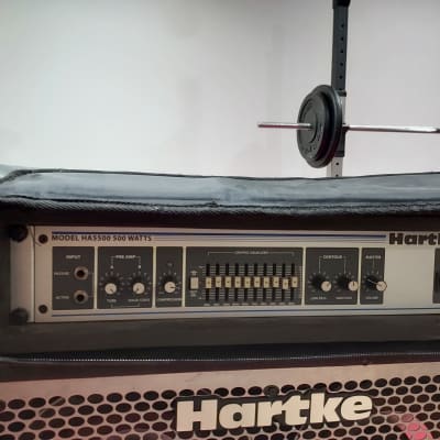 Hartke HA5500 500-Watt Bass Amp Head 2010s - Black image 1