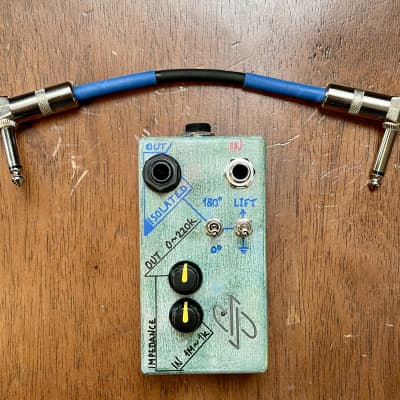 DPFX Impedance ground loop pedal Variable Impedance Control, Transformer color annd saturation, and ground phase lift. image 1