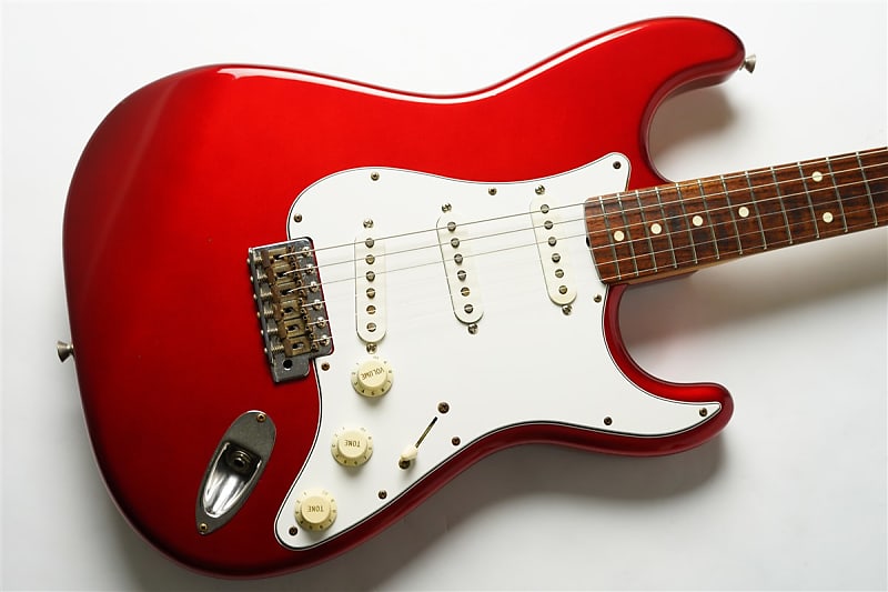 Fender Japan ST62-58US - Candy Apple Red [BG] | Reverb