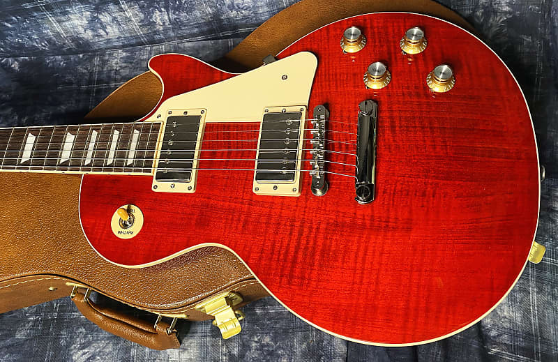 NEW! 2023 Gibson Les Paul 60's Standard - 60's Cherry - Authorized Dealer - 9.2 lbs - G02277 image 1
