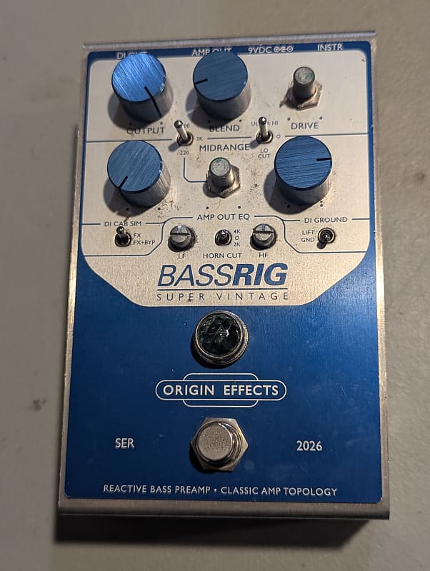 Origin Effects BASSRIG Super Vintage