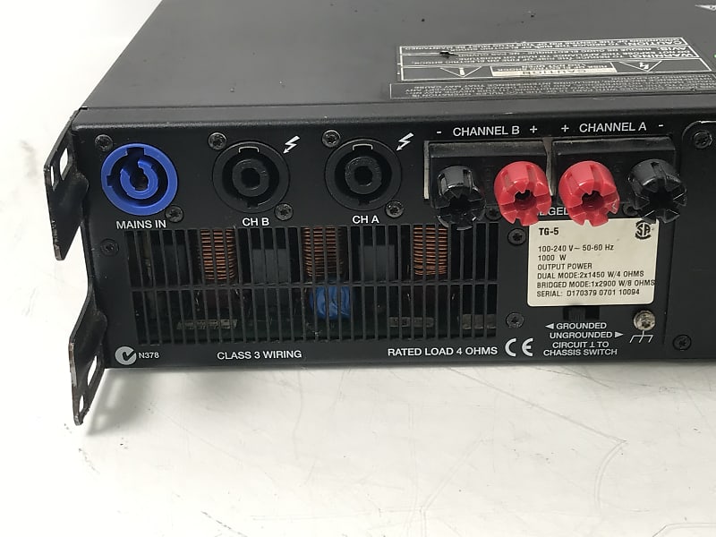 Electro-Voice Tg-5, 120V, Tour Grade Amplifier