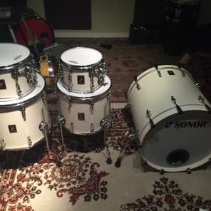 Sonor Beech Infinite 5 piece in Creme Laquer image 1