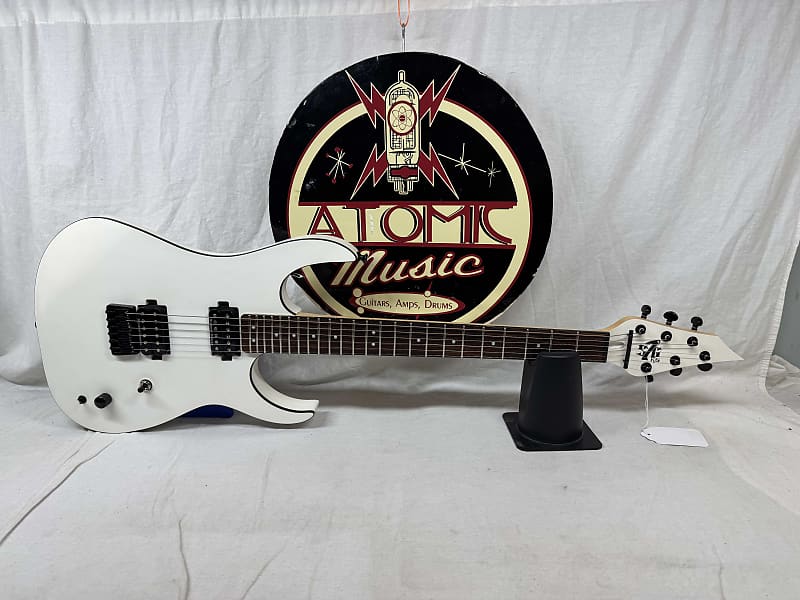Strictly 7 Guitars S7G Cobra KS 6 KS6 6-string Guitar - MIK Korea 2016 - White image 1