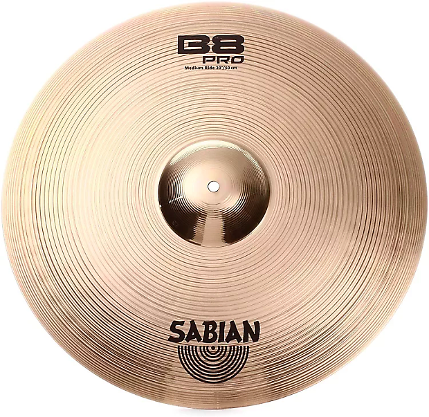 Sabian 20" B8 Pro Medium Ride Cymbal image 1