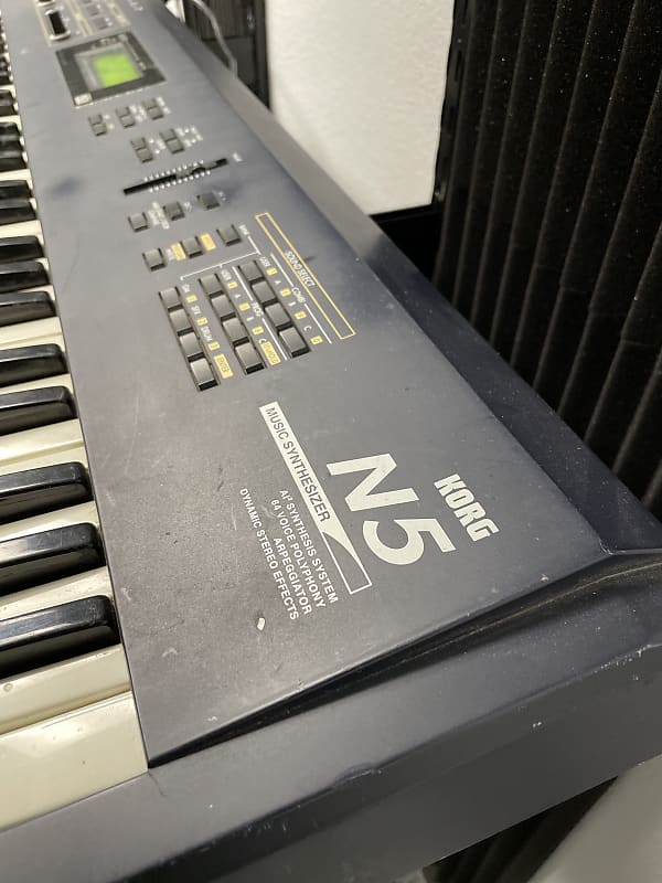 Korg N5 Music Synthesizer  Navy Blue image 1