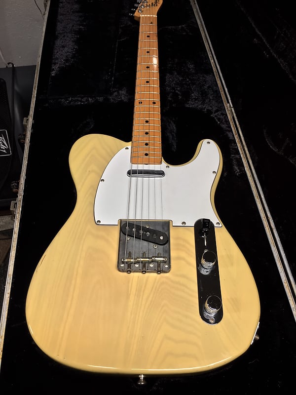1984年 Squire / Fender Japan Telecaster Fender Japan Squier Telecaster 1984 Black Maple Vintage
