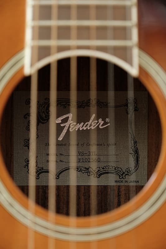 Fender Japan Ventura VS-3TL 1980s - Sunburst Very Rare