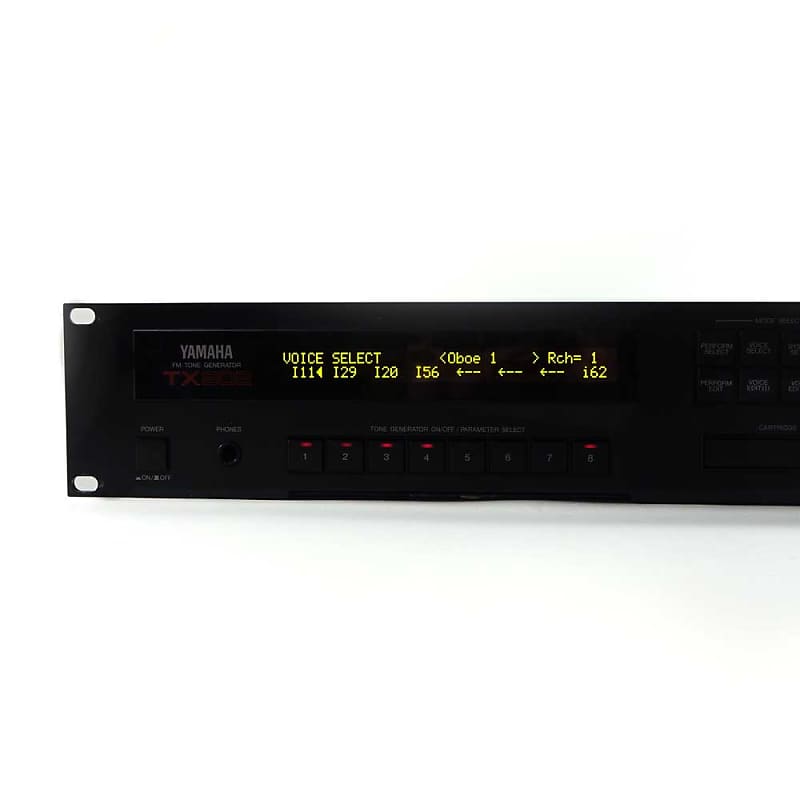 new OLED Display Yamaha TX802 yellow image 1