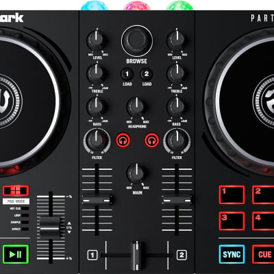 Numark Party Mix II DJ Controller with Light Show image 2