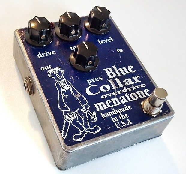 Menatone Blue Collar -RARE EARLY 1999 'Skinny Guy' graphics!!!