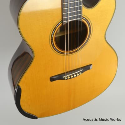 Shanti by Michael Hornick SF Model, Small Jumbo, Cutaway, Sitka, East Indian Rosewood - ON HOLD image 8