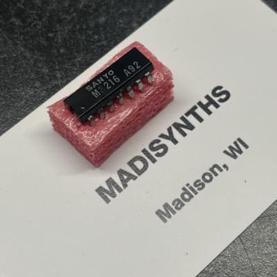 ORIGINAL Sanyo M3216 Frequency Divider IC (Batch Code: A92) for Roland SH-3/3A, RS-101/202, SH-1000/2000, EP-10/20/30, Multivox MX-202, Korg 770, 900PS