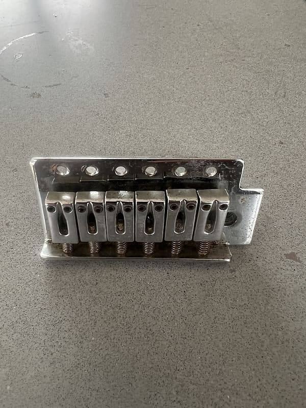 Squier Strat Bridge 1999 - Chrome | Reverb