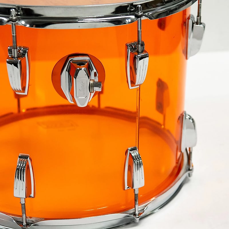 1970s Ludwig Vistalite 12x15" Mounted Tom with Single-Color Finish image 4