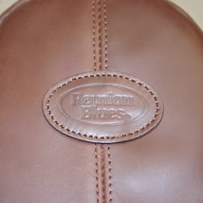 Reunion Blues Leather A Mandolin bag lightly used recent brown image 2
