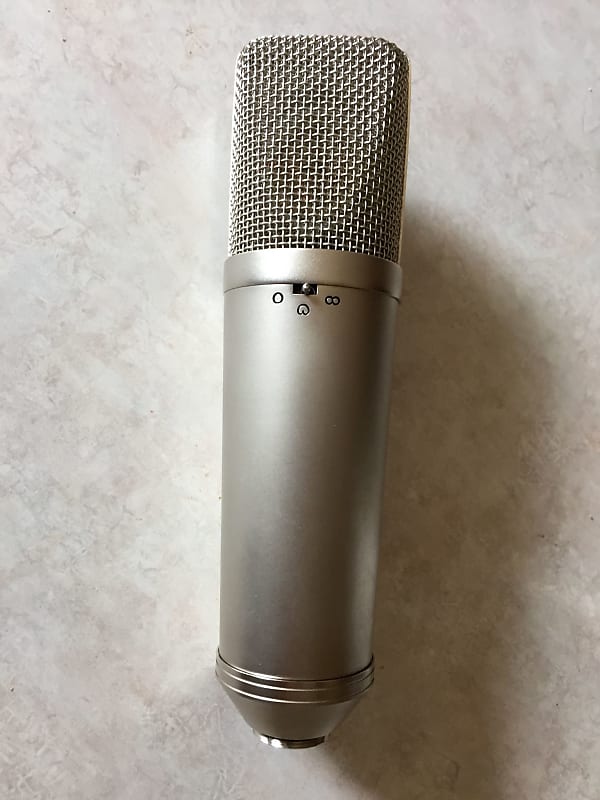 Custom U87 Condenser Microphone with Vintage Neumann U87 Reverb