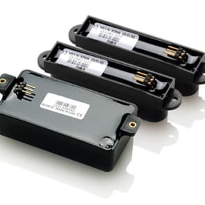EMG SA/SA/85 HSS Strat Pickup Set - black image 5