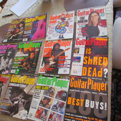 1996 Guitar player magazine complete set 12 issues 12 issues | Reverb