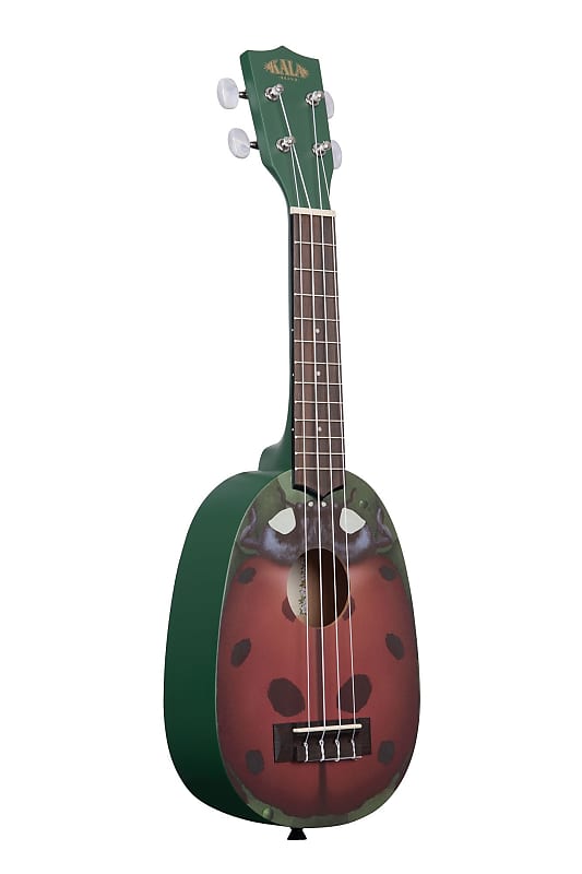 Kala KA-NV-LBUG Satin Soprano Ukulele (Ladybug) | Reverb