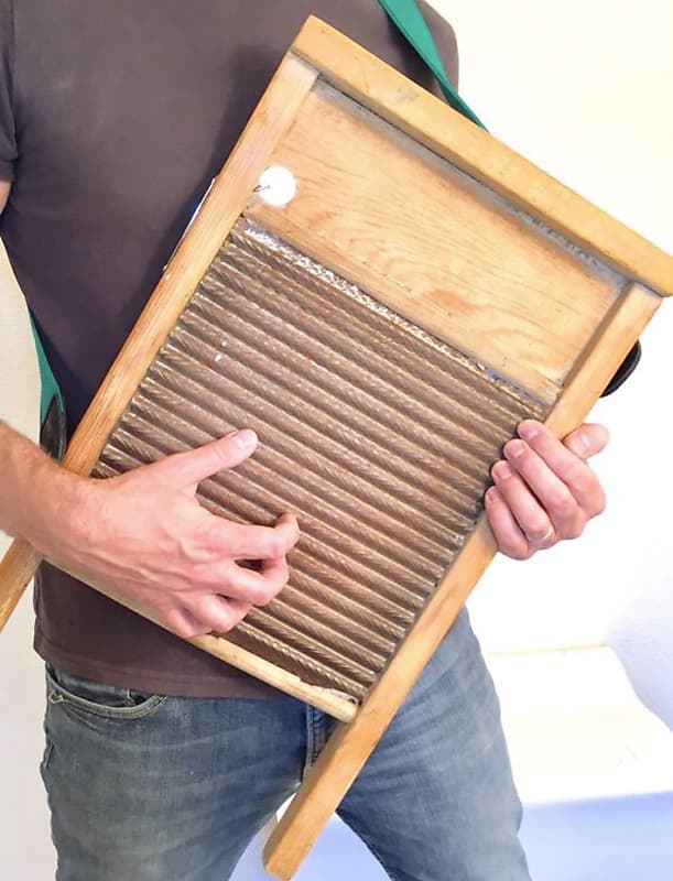 Proud to Be American Handmade Washboard