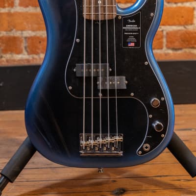 Fender American Professional II Precision Bass V - Dark Night image 2