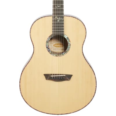 Washburn Bella Tono Elegante S24S Acoustic Guitar, Natural image 1