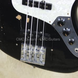 Fender Custom Shop Signature Geddy Lee Jazz Bass 2015 Black image 8