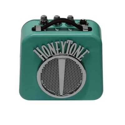 Danelectro Honeytone N-10 Guitar Mini Amp, Aqua image 1