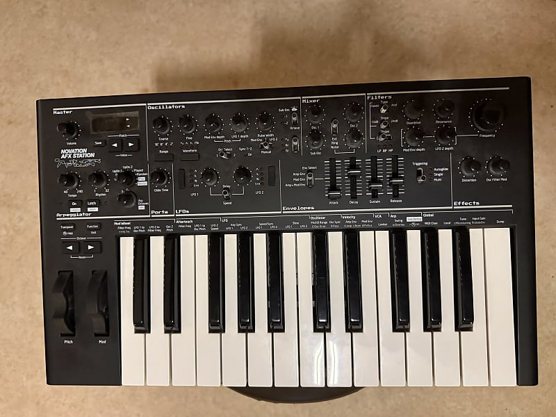 Novation AFX Station 25-Key Monophonic Synthesizer | Reverb