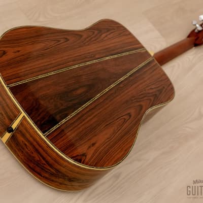 1978 K Yairi YW-1000 Vintage Dreadnought Acoustic Guitar w/ Case image 17