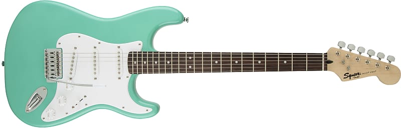 美品】Squire BULLET STRAT 限定カラー サーフグリーン Squier FSR
