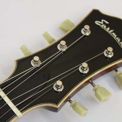 Eastman T185MX Thinline Archtop Electric Guitar, Goldburst image 11