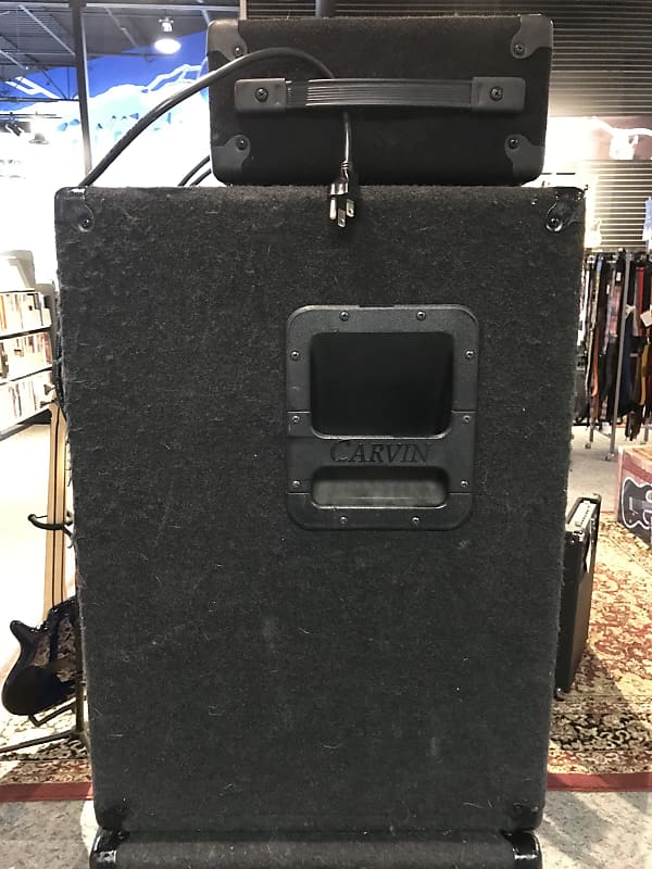 Carvin R1000 Red Line 1000 Watt Bass Head W/ Carvin RL410T 4x10 Cab & RL118  1x18 Cab Full Stack