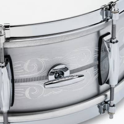 NEW Gretsch 135th Anniversary Commemorative 5x14 Solid Aluminum Snare Drum image 3