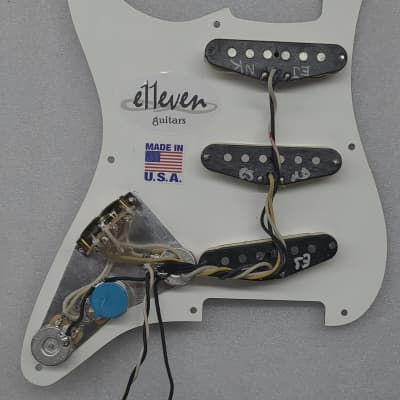 Custom Light Relic Fender Thinline Style Stratocaster Eric Johnson Pickguard Assembly Deluxe Stratocaster Neck w/Gigbag image 10